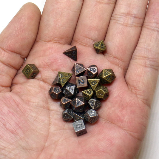 7 Piece Micro Dice Set