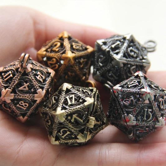 D20 Dice Case Keychain