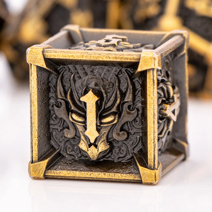 Royal Dragon Metal Dice Set