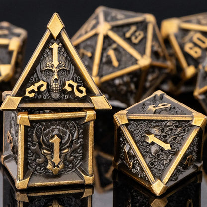 Royal Dragon Metal Dice Set